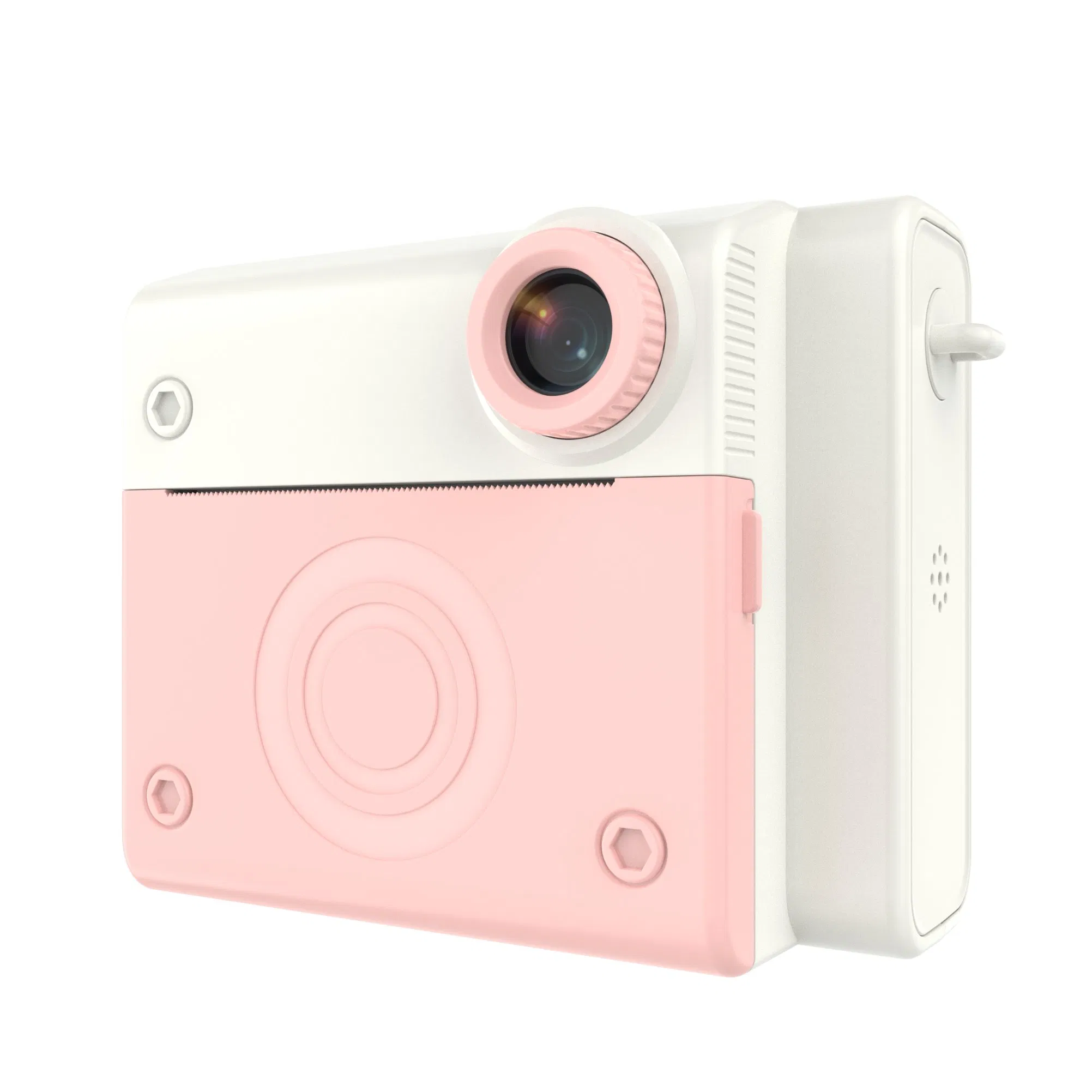 Pink 2.8 Inch Durable Rechargeable Digital Video Camera HD Portable Kids Instant Print Camera for Kids