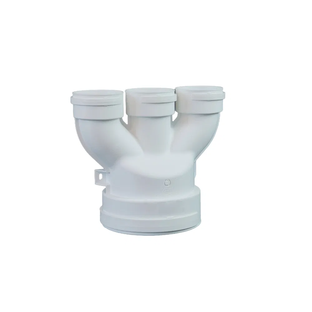 Y Type Cross Fresh Air Ventilation Pipeline Y Type Cross Fittings Air Conditioning System