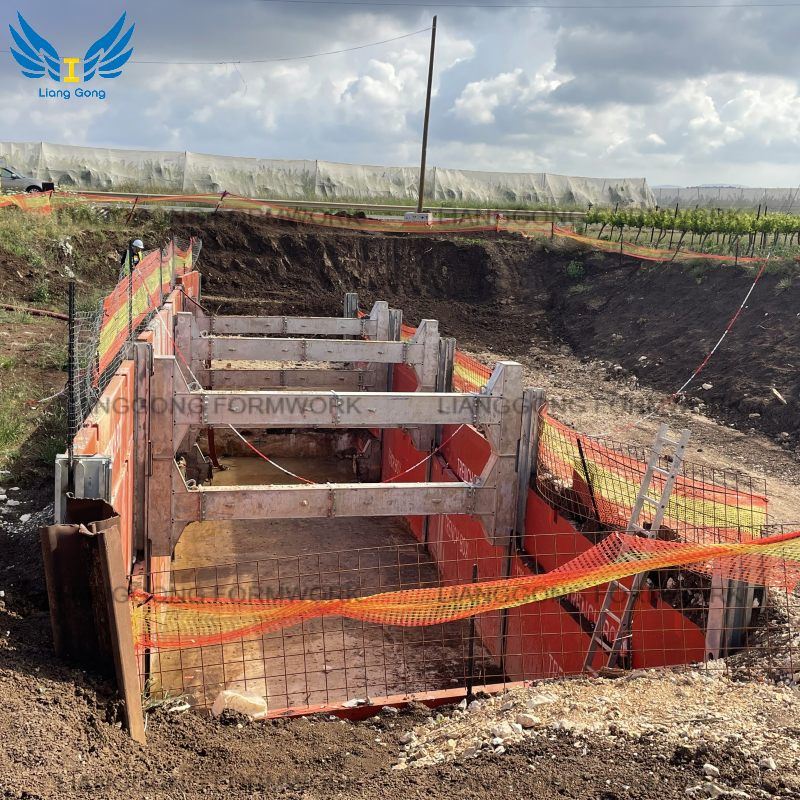 Trench Box Trench Shoring Trench Shoring System for Cables