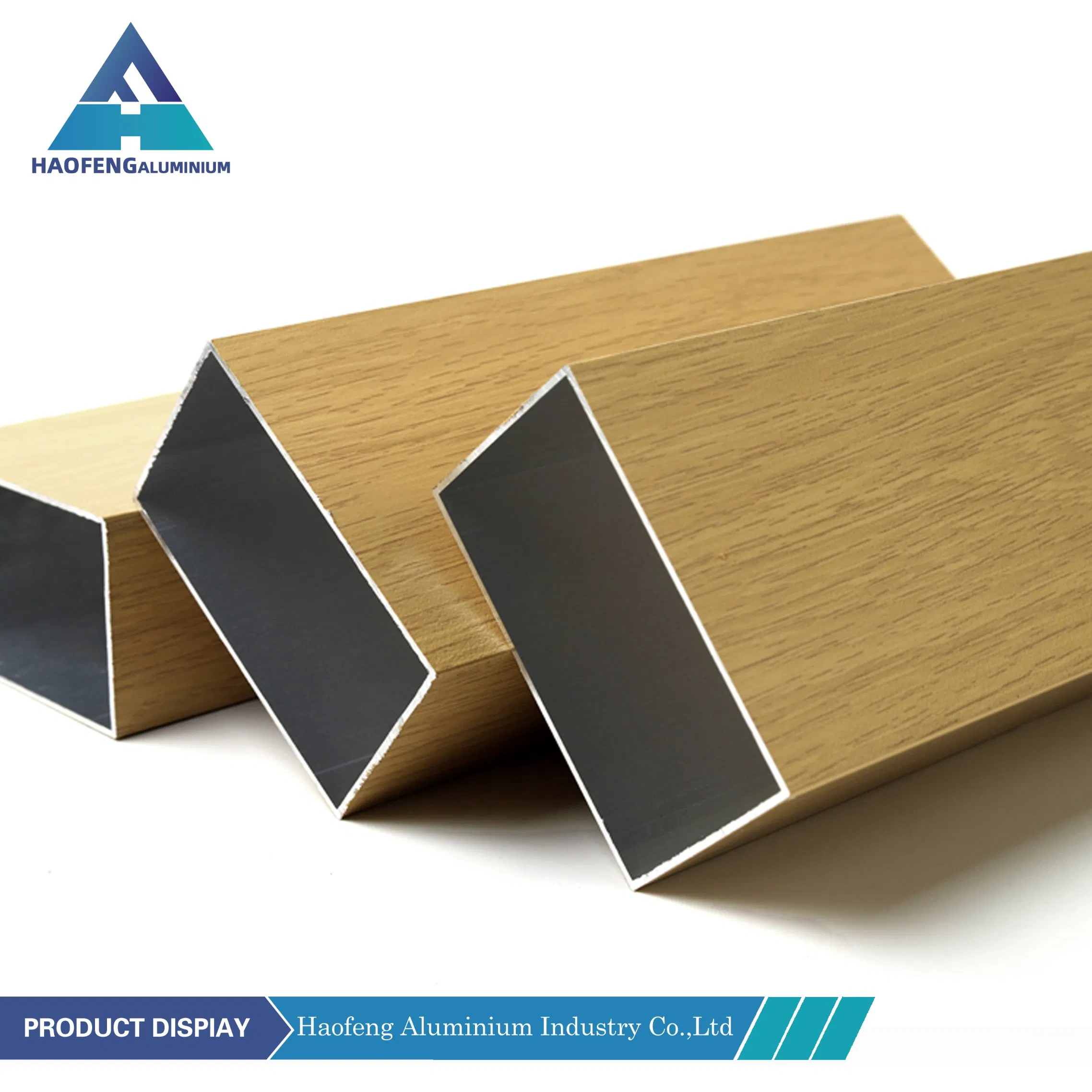 Hot Selling 6000 Series Aluminium Square Tube Customed Aluminum Wooden Grain/Anodized Extrusion