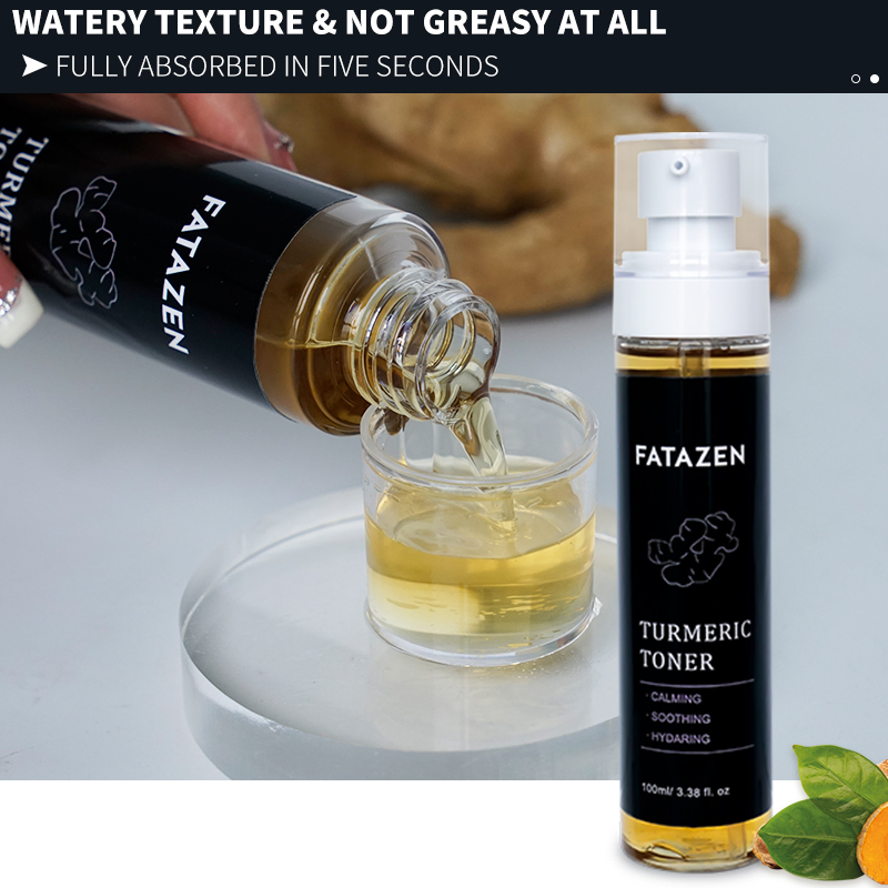 Organic Vitamin C Moisturizing Skin Care Deep Hydrating Repair Turmeric Face Toner