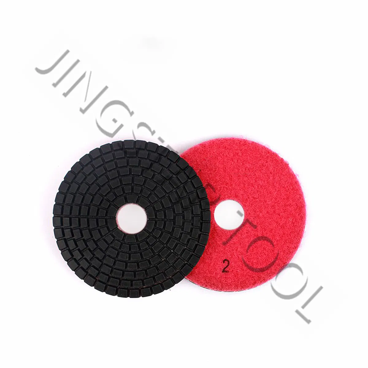 Three Step Diamond Polishing Pad, Used for Wet or Dry Granite Polishing and Marble Polishing, Easy to Use