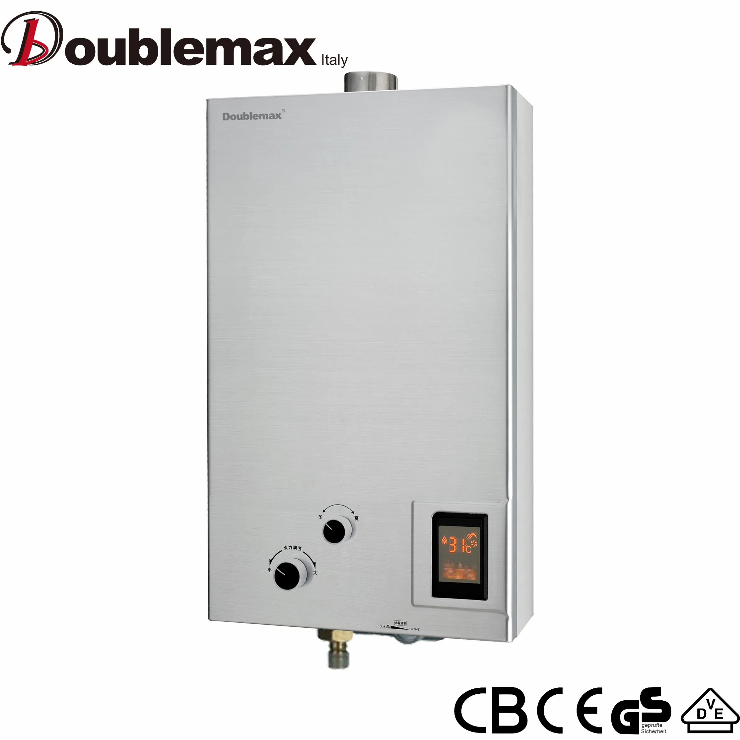 Stainless Steel Propane Tankless Instant 6L 8L 10L 12L Gas Hot Water Heater