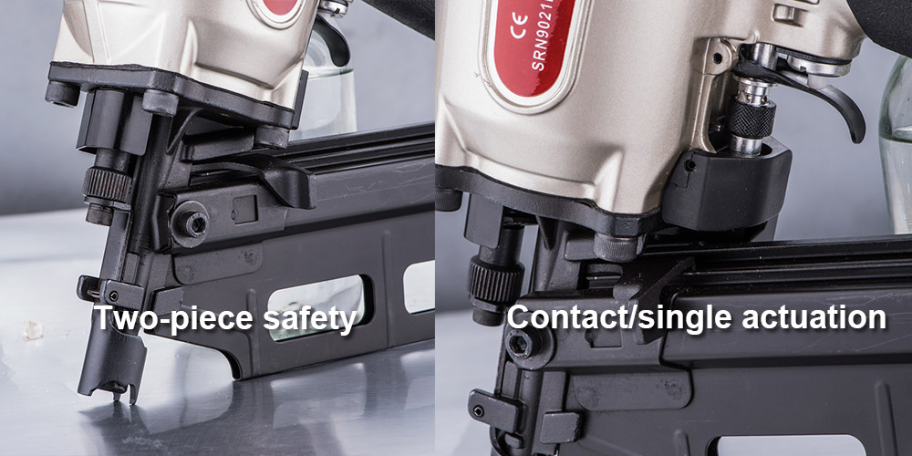 Пневматический гвоздезабивной пистолет SRN9021 для каркаса