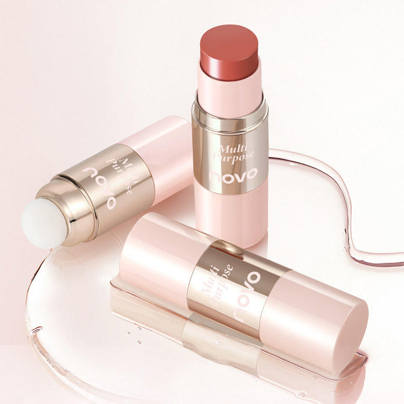 Custom Makeup Multi-Use Cream Stick Cheek Eyeshadow Lipstick Professional Longlasting Blush Stick