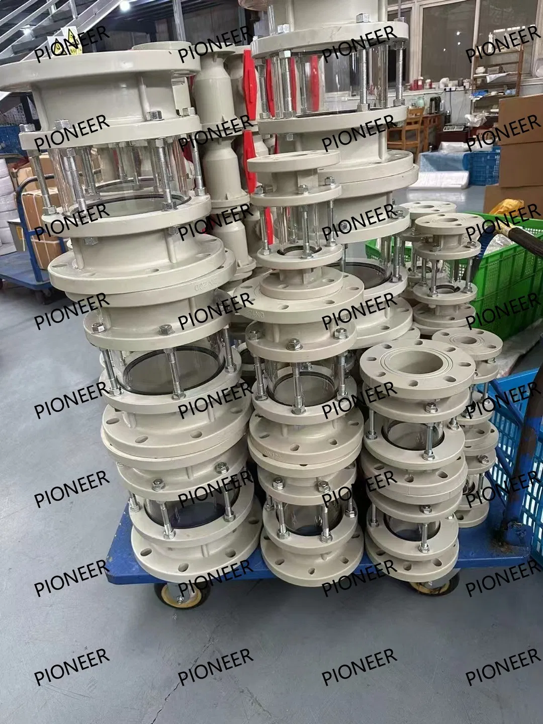 Plastic Sight Glass Pph PVDF Material