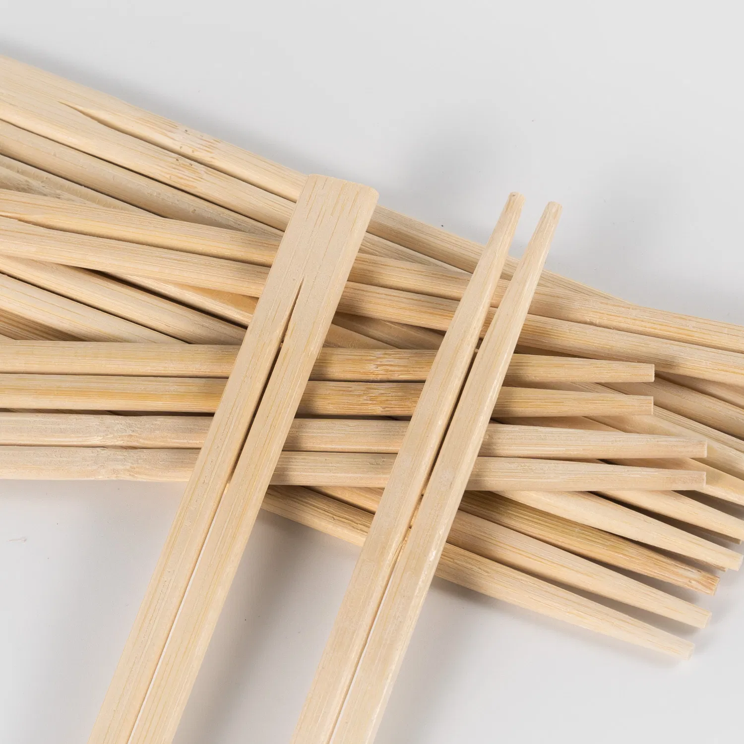 Wholesale Custom Logo Paper Sleeve Food-Grade Sushi Chopstick Bamboo Disposable Chopsticks