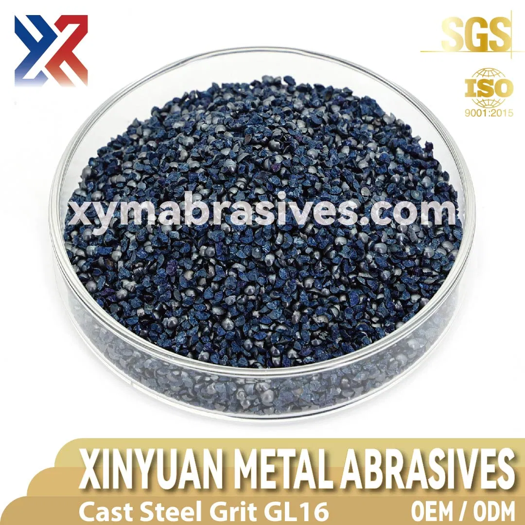 Стальная дробь для очистки металла, полный набор фракций Gp/Gl/Gh