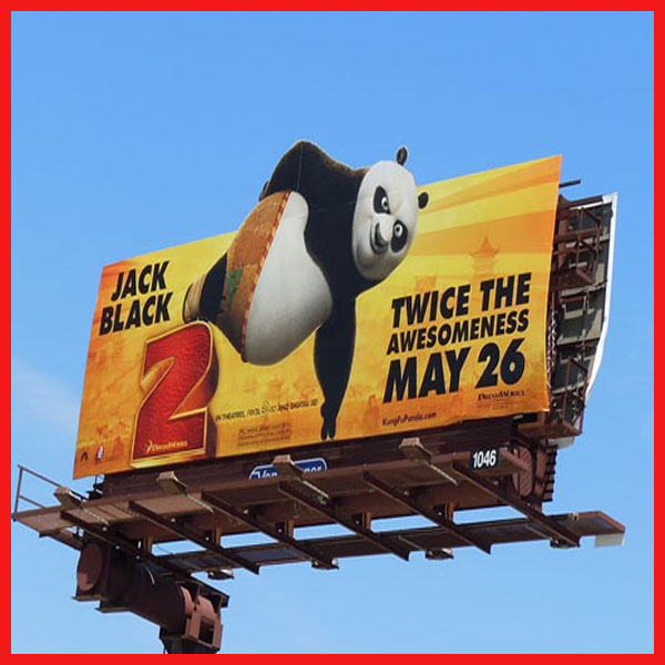 High Glossy PVC Flex Frontlit for Advertising 440GSM