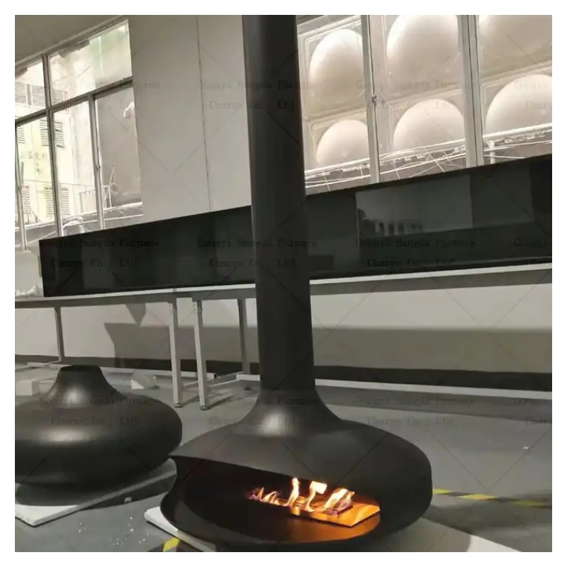 High Quality Customizable Hanging Fireplace Wood-Burning Stove