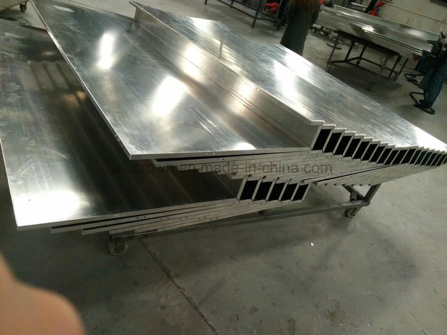 Commercial Building Art Decoration PVDF Aluminum Curtain Wall Panel