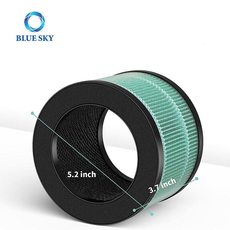 Mk01 Mk06 HEPA Filters Replacement for Aroeve Mk01 Mk06 Mg01jh Elechomes Epi081 Ep1081 Kloudi Dh-Jh01 Pomoron Air Purifier Part