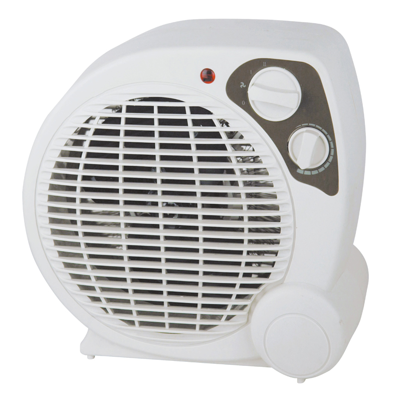 Compact Fan Heater with Enhanced Overheat Safety Features
