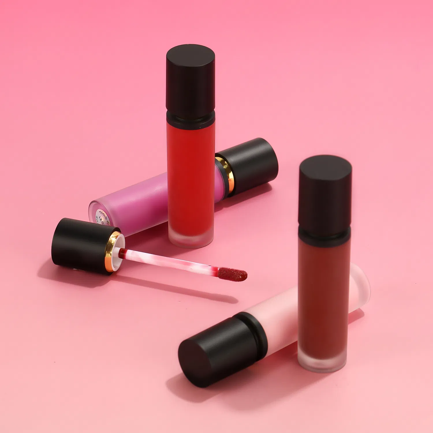 Metallic Gloss Private Label Makeup Cosmetics with GMPC Low MOQ