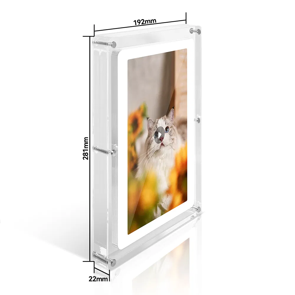 Acrylic Wholesale Bulk Desktop LCD Digital Photo Frame
