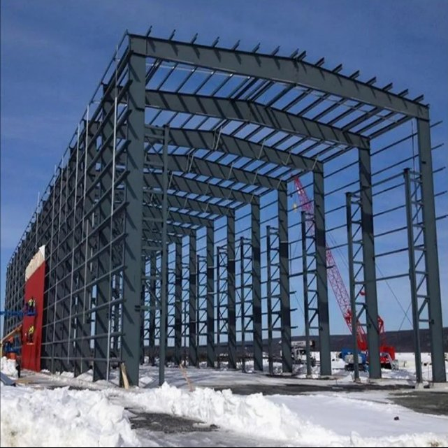 Prefabricated Prefab Modular Metal Steel Frame Structure Construction Warehouse Building