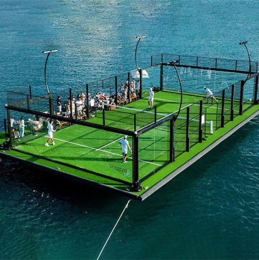 Panoramic Professional Padel Court Padel Court Manufacturer CE Certificate Court