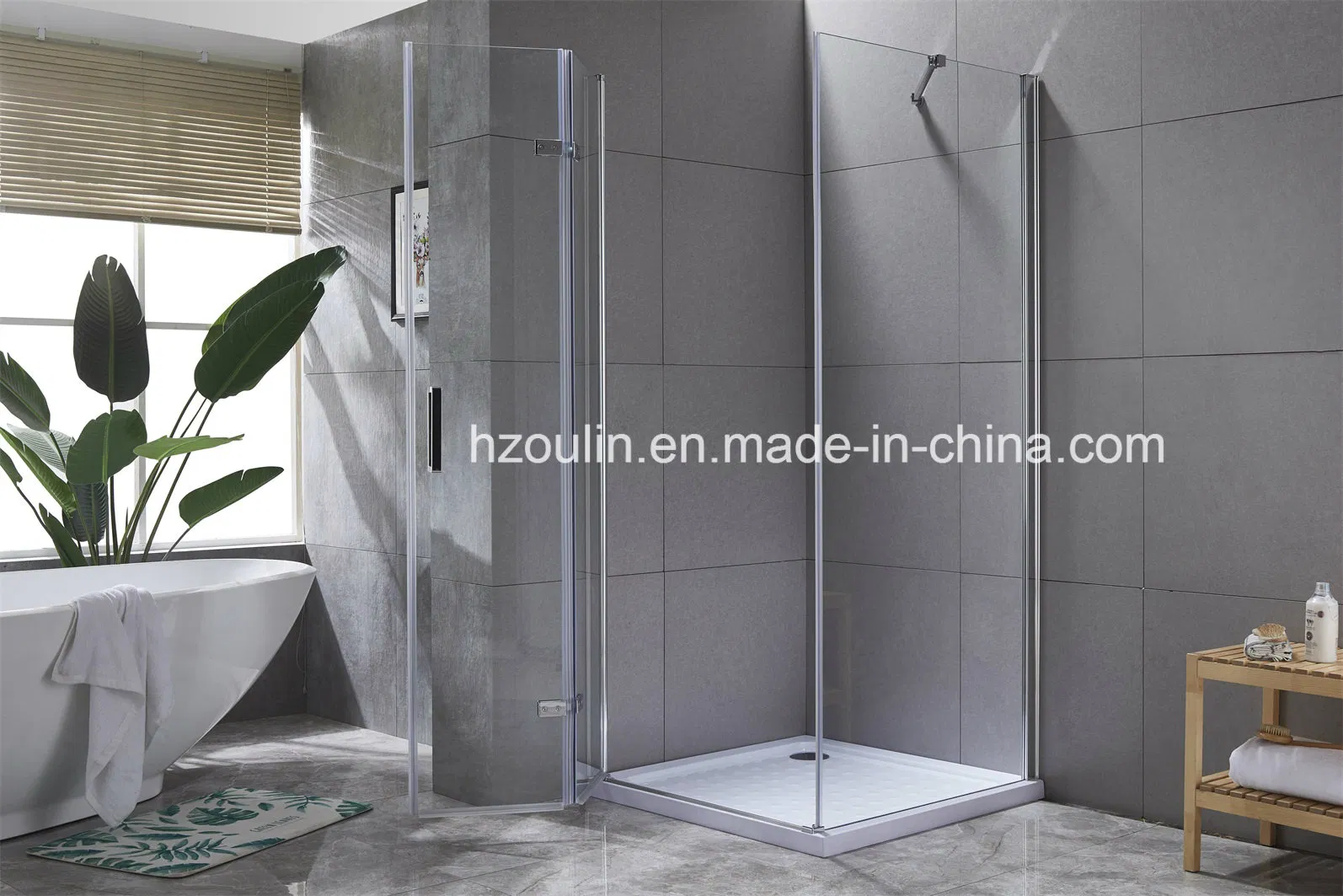 Shower Enclosure with High Quality Hinges
