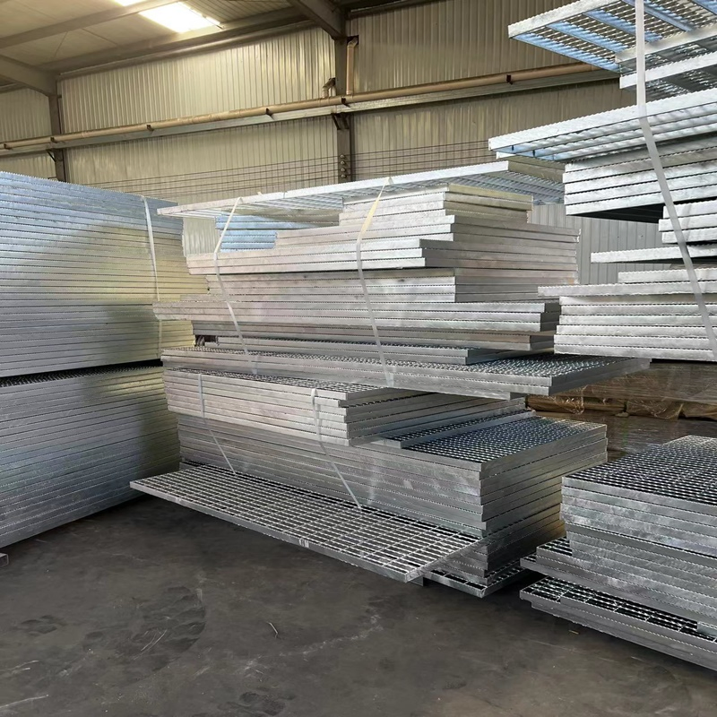 Heavy Duty Drain Grate Supplier Walkway Platform Hot DIP Galvanized Steel Grating