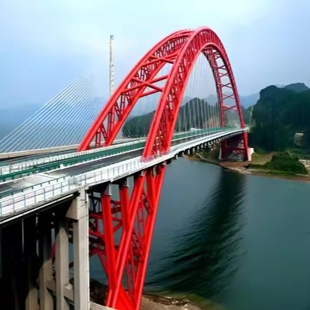 Easy Build Prefab Customizable Heavy Steel Structure Bridge