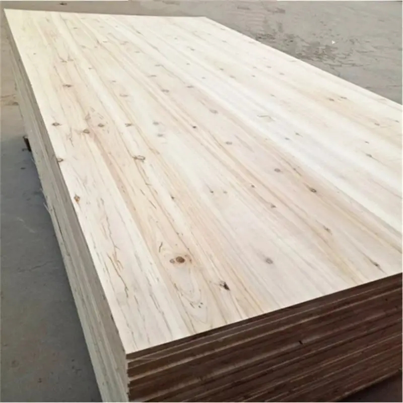 Solid Wood Board, Paulownia and Poplar 6-100 mm Finger Joint Wood Board Plywood