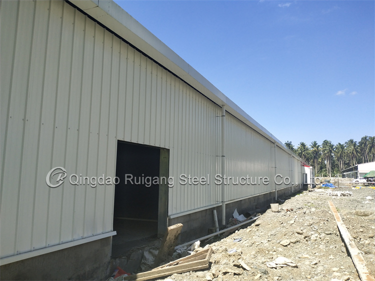 Popular Galvanized Prefabricated Steel Structure Engineer Building Poultry Farm Chicken House Coop