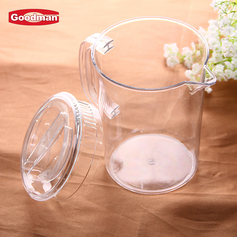 2200ml Wholesale Clear Plastic PC Beverage Fruit Juice Water Jug Pitcher