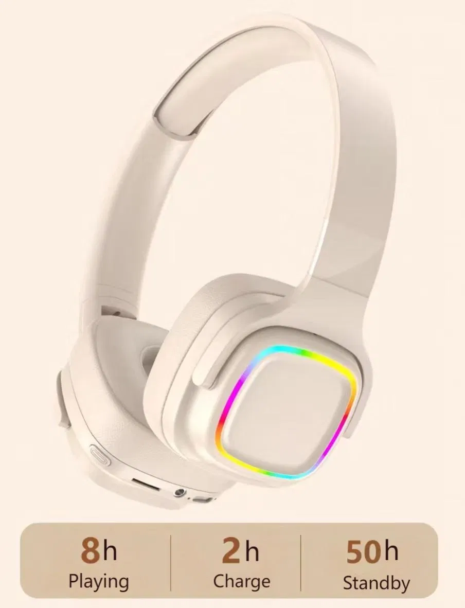 Беспроводные накладные наушники с дисплеем