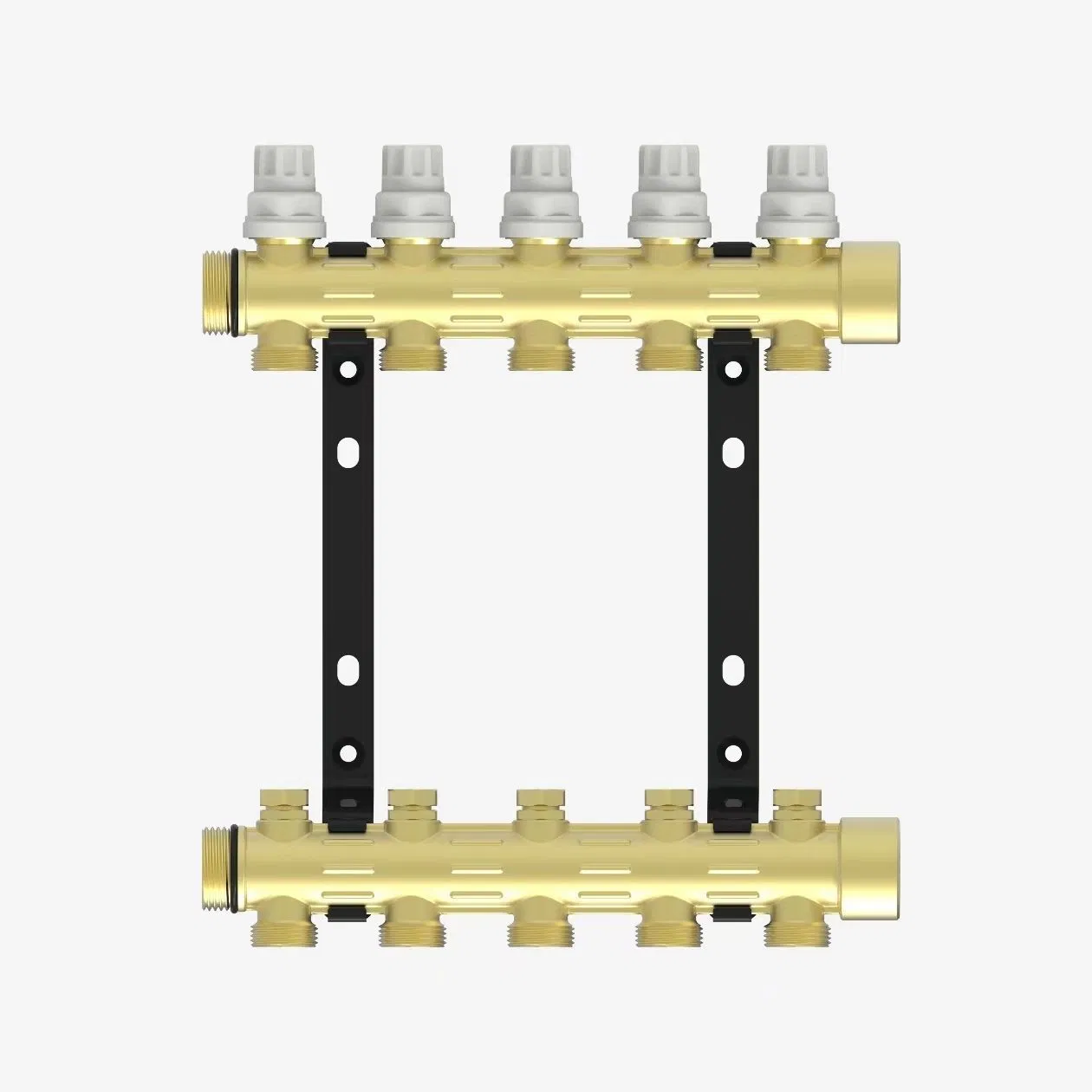 Under Floor Heating System with 8 Loops Manifolds and Actuators