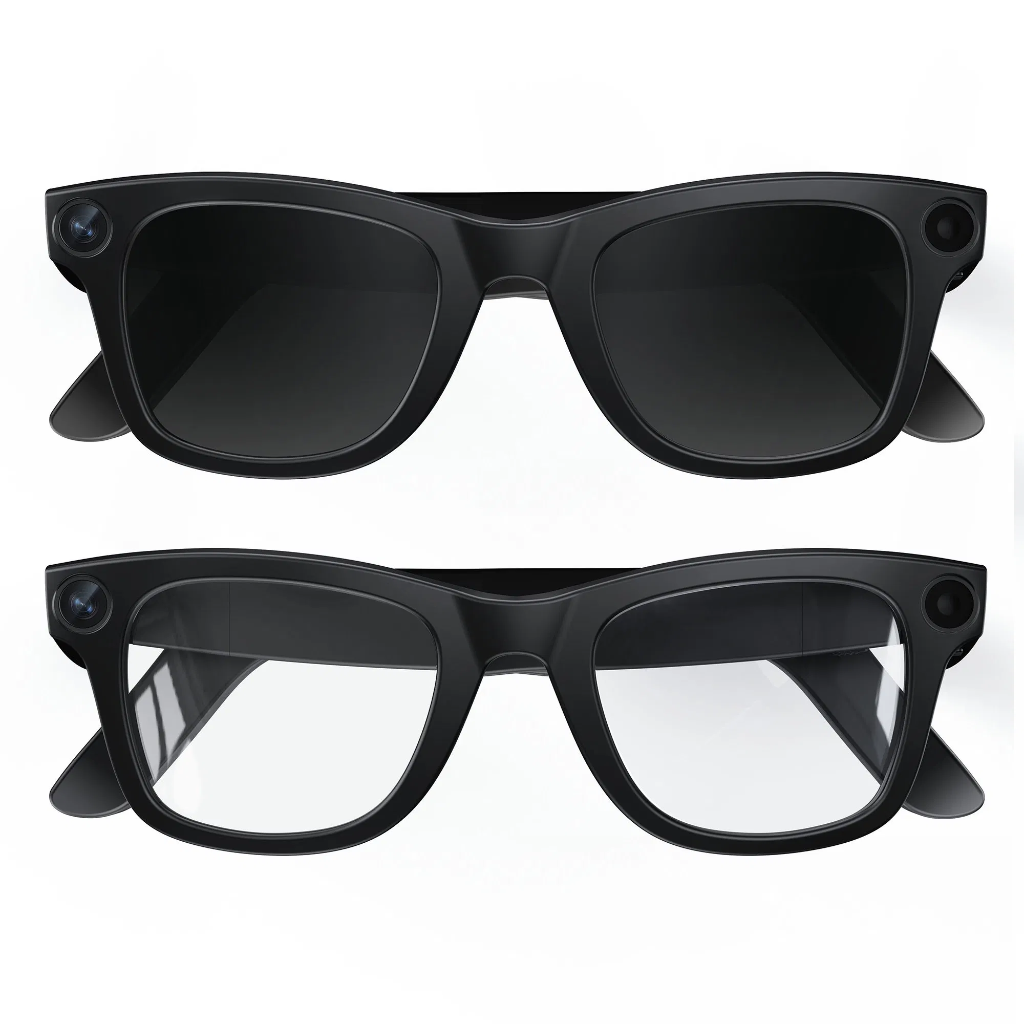 Умные очки E02 с AI-камерой 8МП, распознаванием и переводом