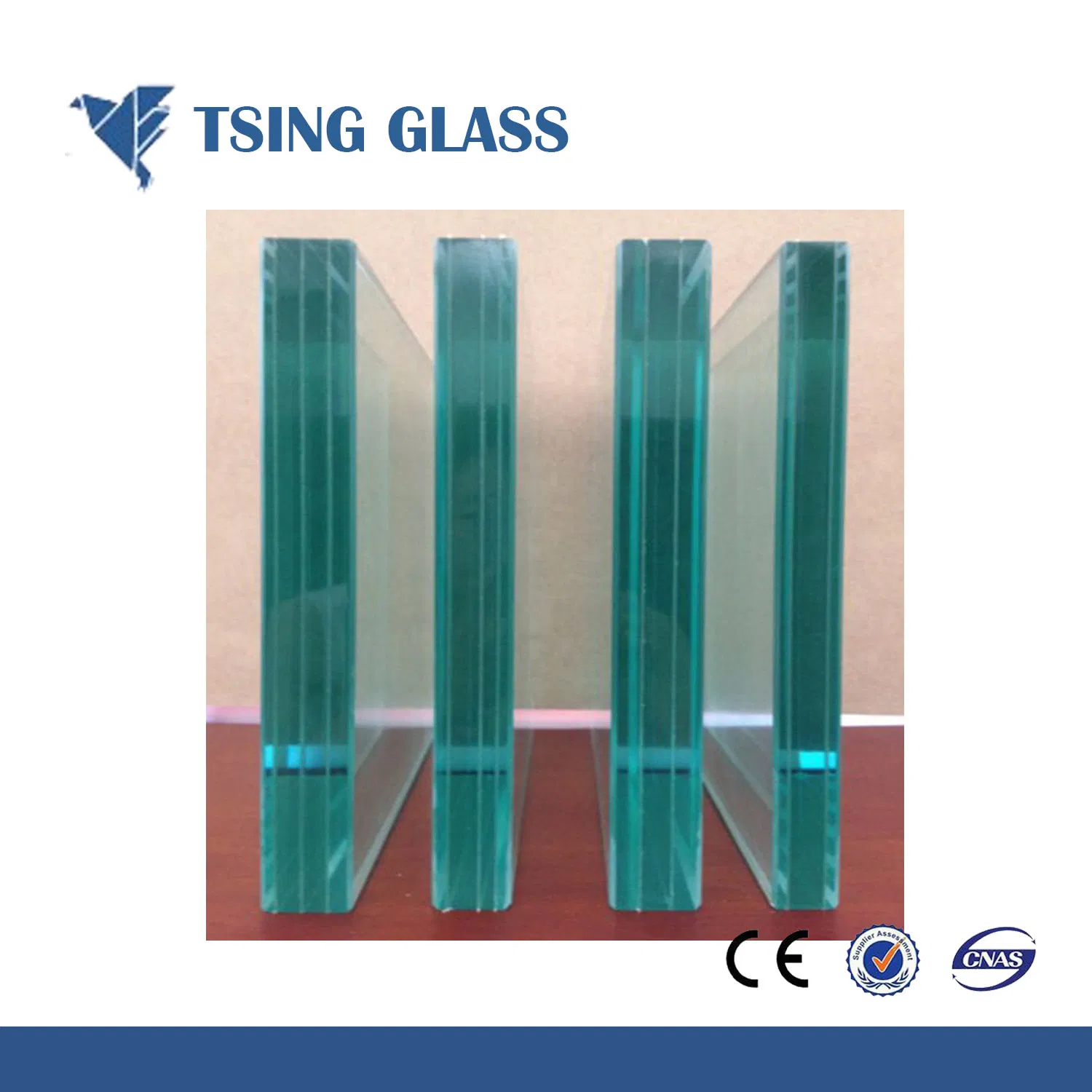4.38-43.20mm High Quality Clear/Colored/Flat/Bent/Shaped Safety Glass/ Tempered Laminated Glass for Building/Door/Stairs/Balustrade/Decorative
