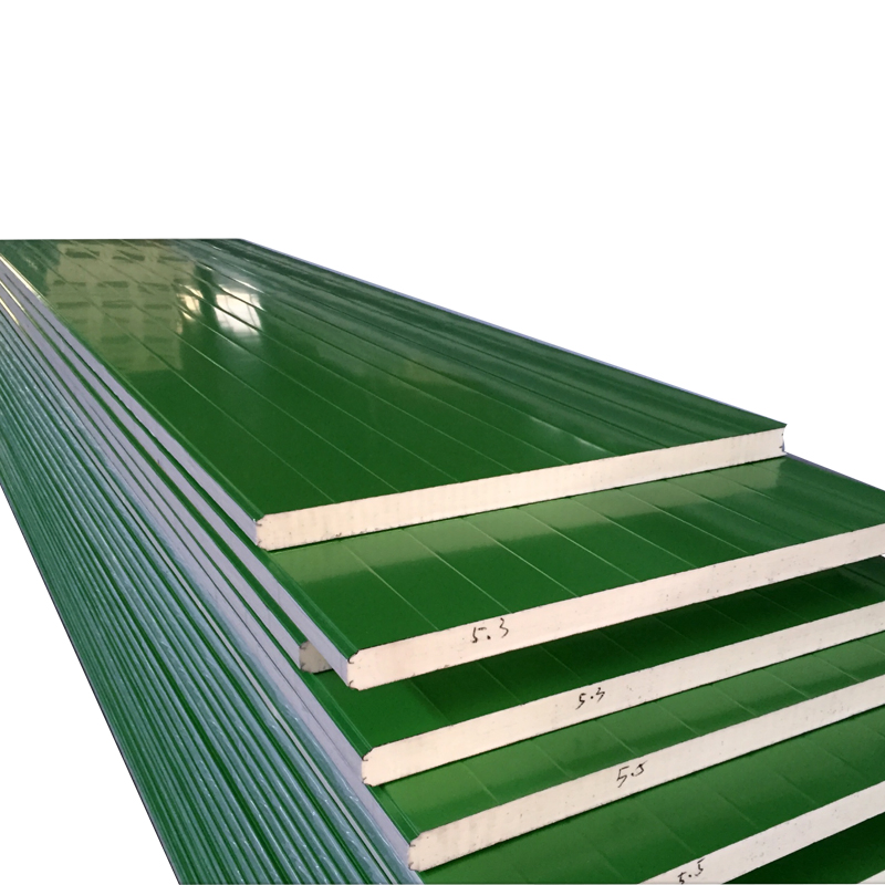 Wall Cladding Insulation Board SIP Panel Cold Room Rock Wool/ PU /EPS Sandwich Panels Roofing Panel