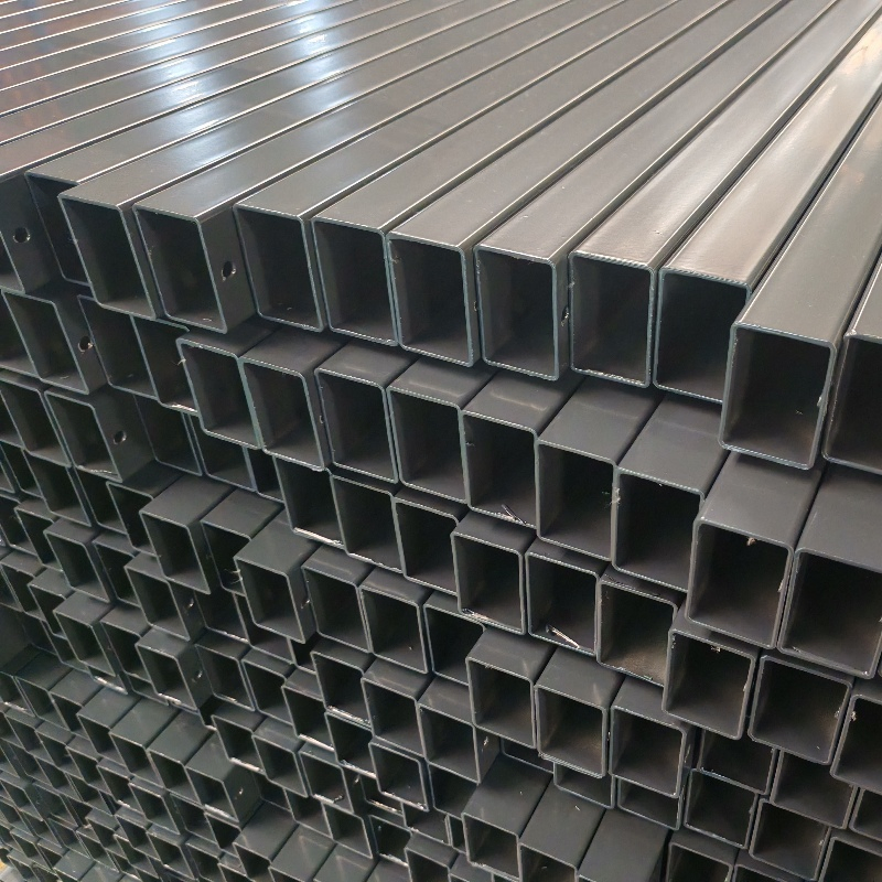 Strong Tubular Fence Post with Nuts and Washers for Durability