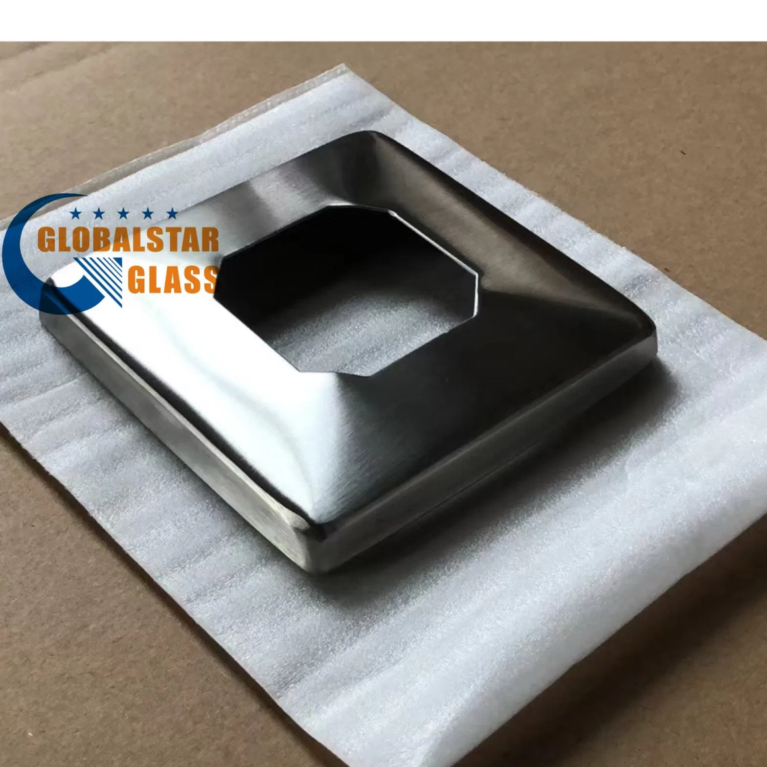 Round Type Glass Spigot for Glass Fence and Glass Stairs