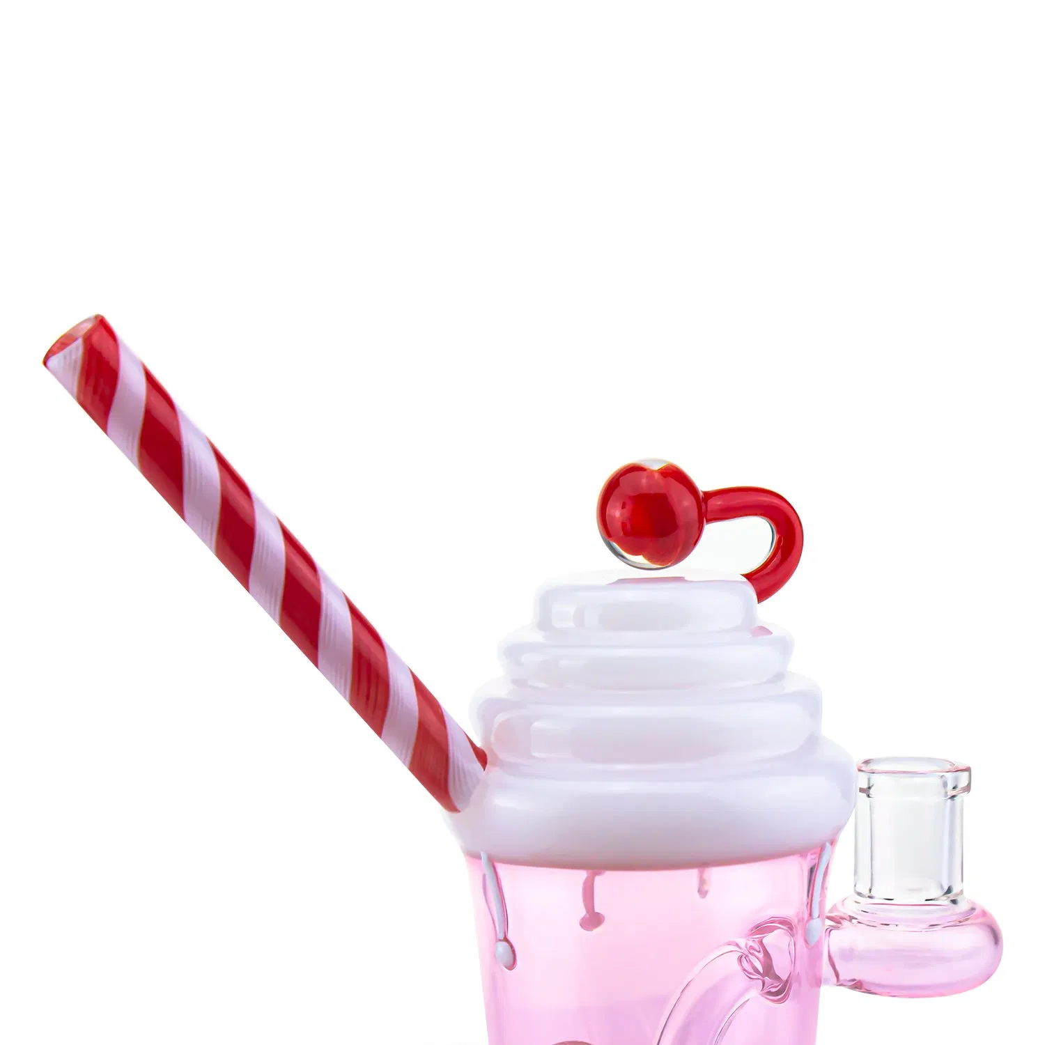 Wholesale Price Ice Cream Shape Glass DAB Rig Glass Smoking Pipe