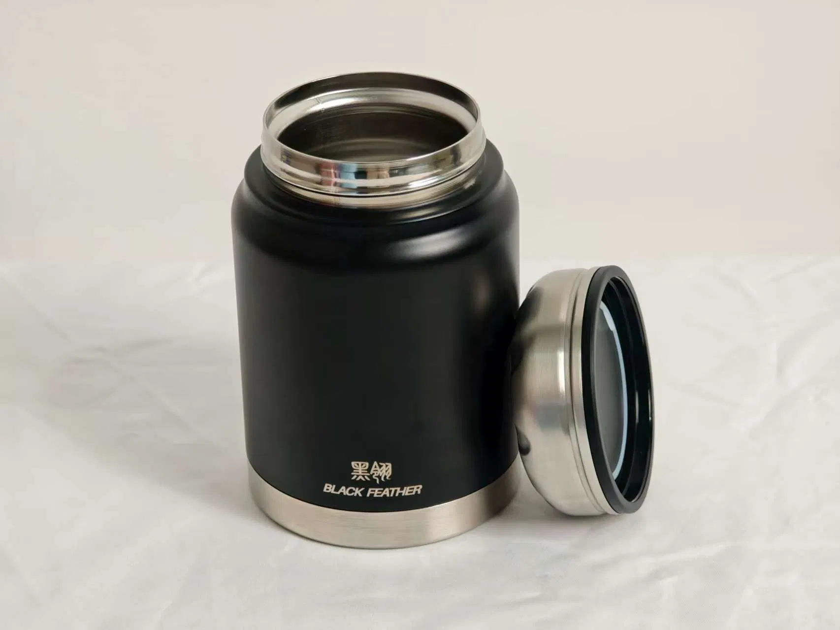 Нержавеющая термокружка с крышкой, 200-350 мл