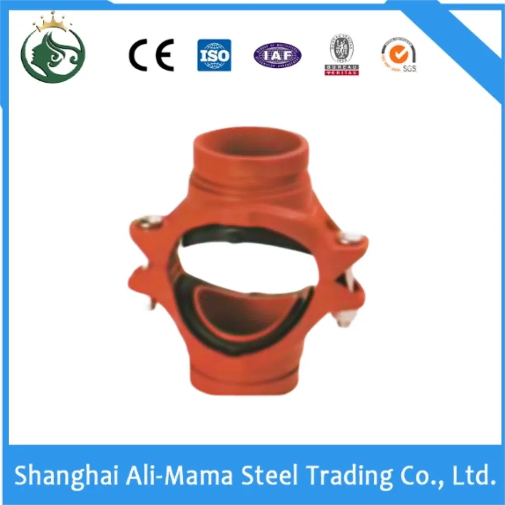 Premium Grooved Fittings for Efficient Piping Systems and Solutions FM UL Lpcb Certificated Ductile Iron Grooved Fitting and Couplings 1inch to 32inch