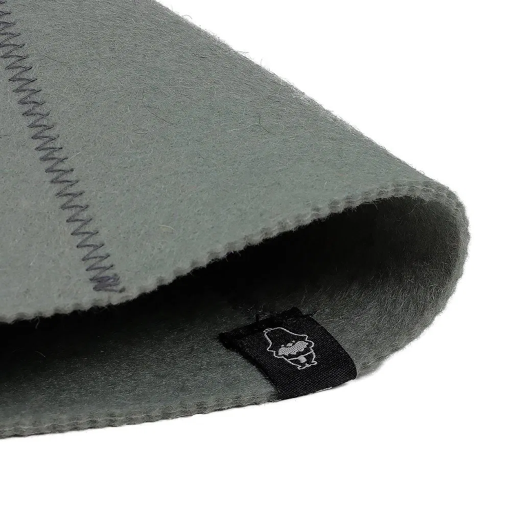 OEM Designer Wool Color Custom Sauna Hat Embroidery