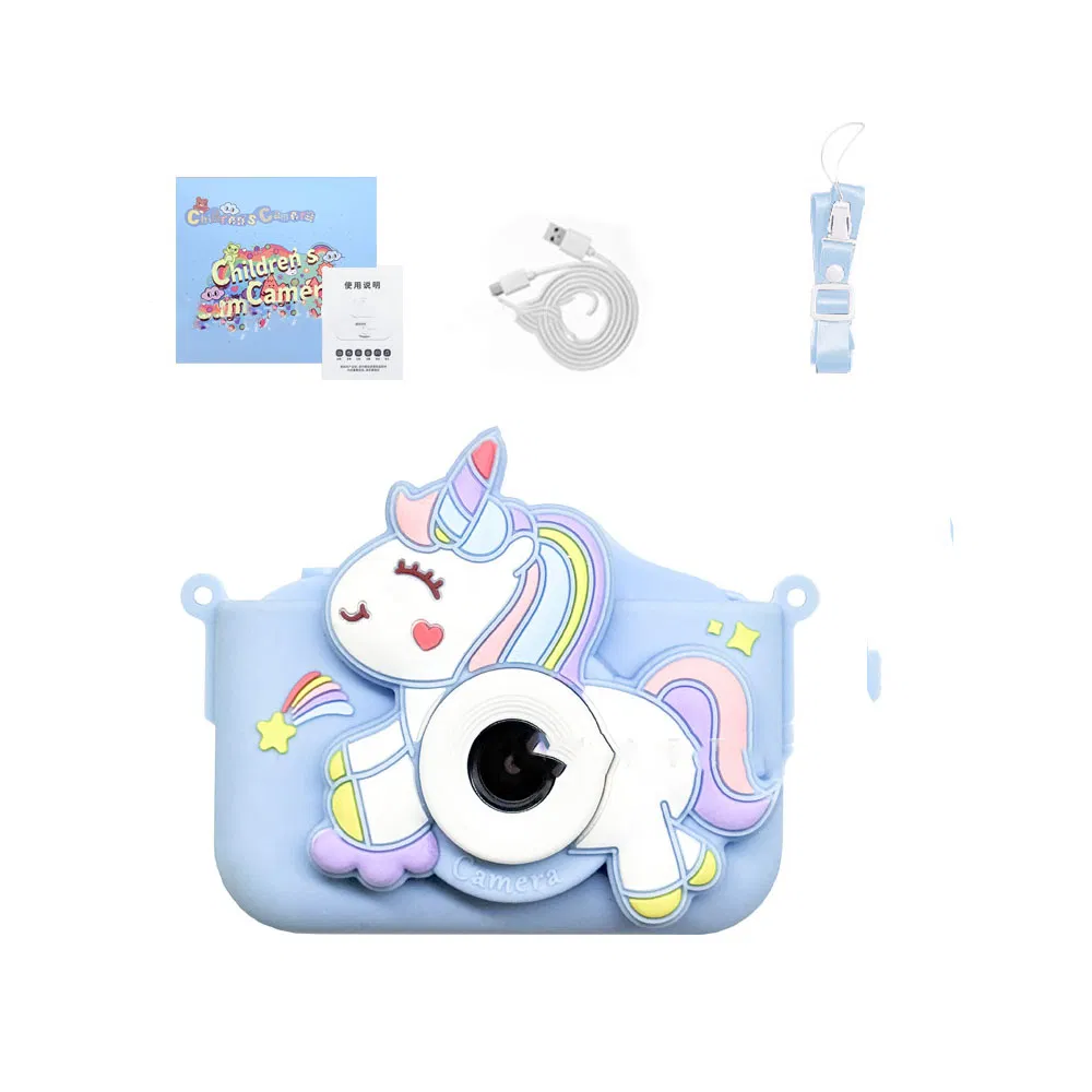 New Arrival Cartoon Kids Digital Camera Mini HD Dual Lens Photography Gift