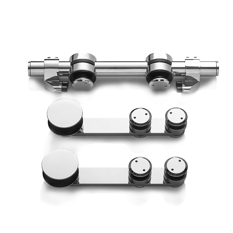 Frameless Glass Sliding Door System Fitting Glass Sliding Kits Hardware