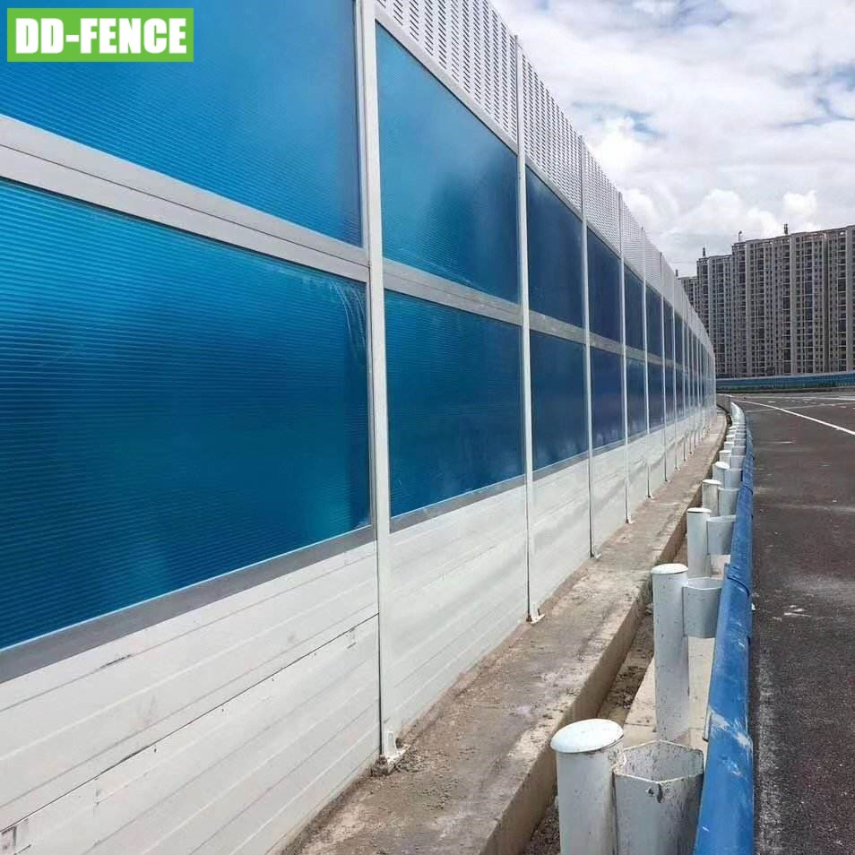 Factory Direct Price High Quality Noise Barrier Sound Barrier Fence for Highway Road Railway
