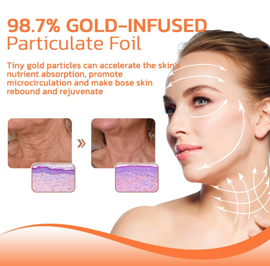 24K Gold Peptide Reverse Essence Moisturizing Essence Moisturizing Anti-Wrinkle Firming Skin Fade Facial Fine Lines Face Firming Moisturizing Face Serum