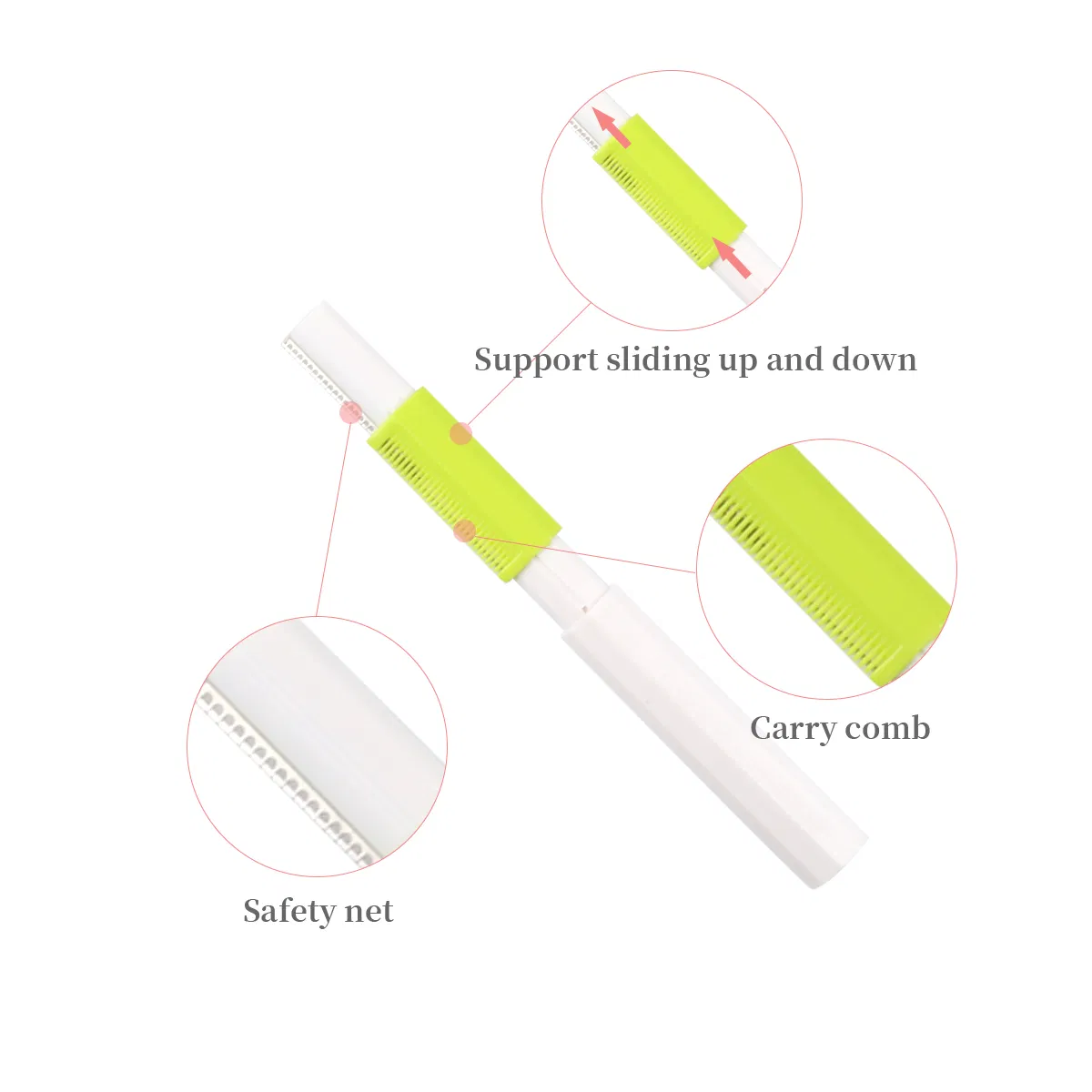 Portable Women's Facial Hair Trimmer - Quick and Easy Grooming Tool