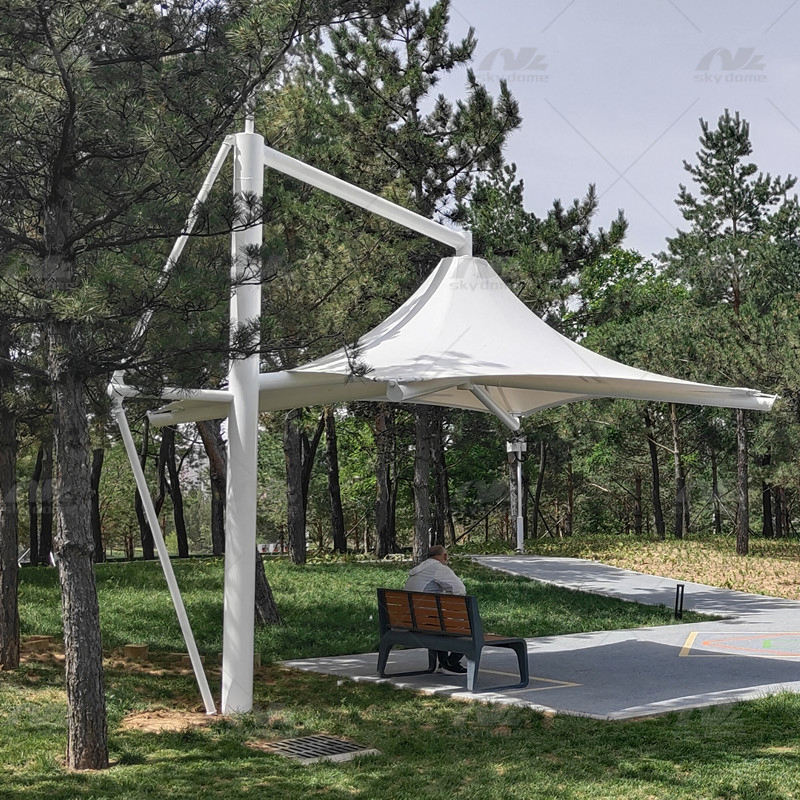Tensile Membrane Structure Outdoor Landscape Canopy