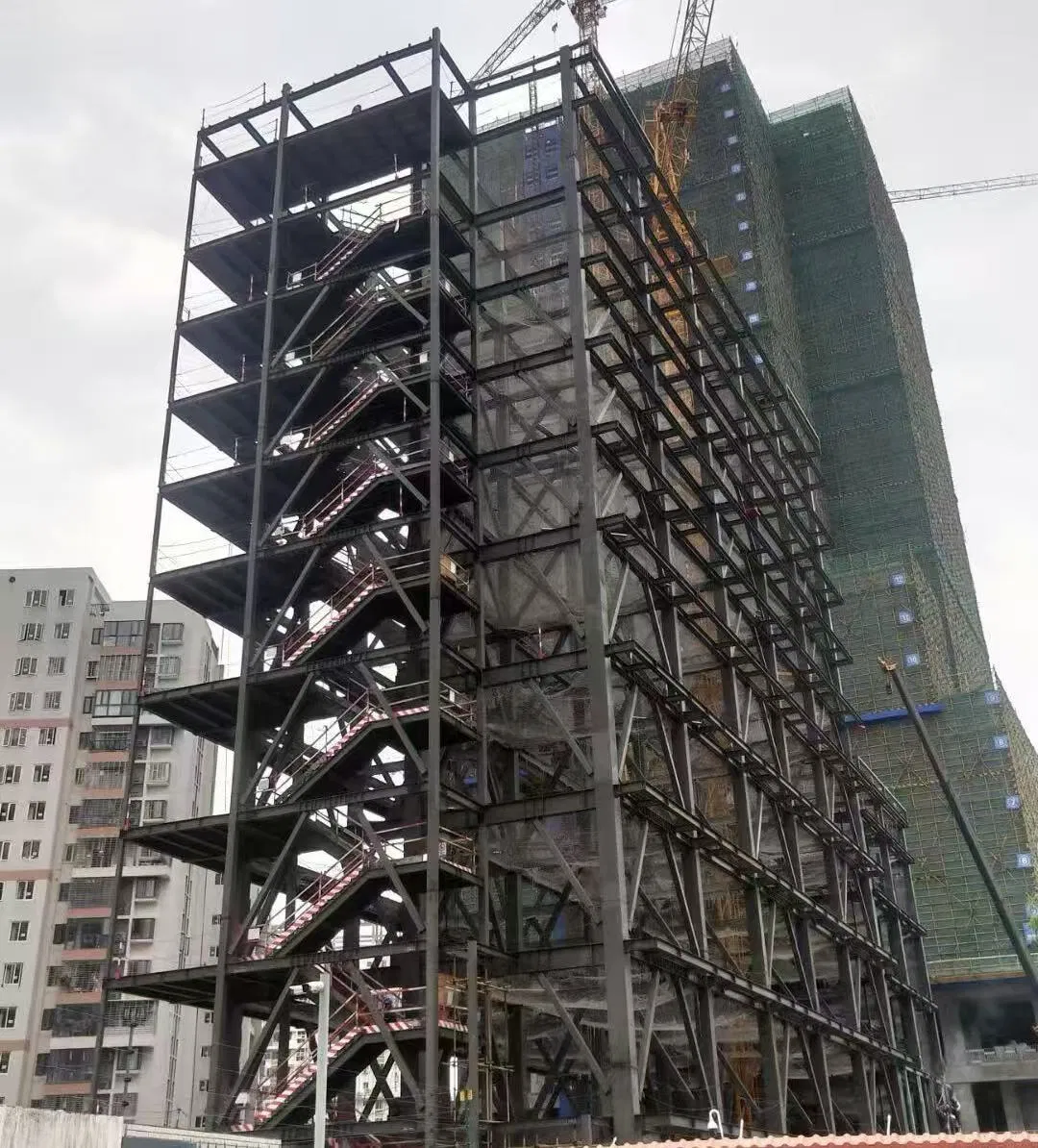 High-End New Design High Strength Stable Metal Factory Building for Office Building