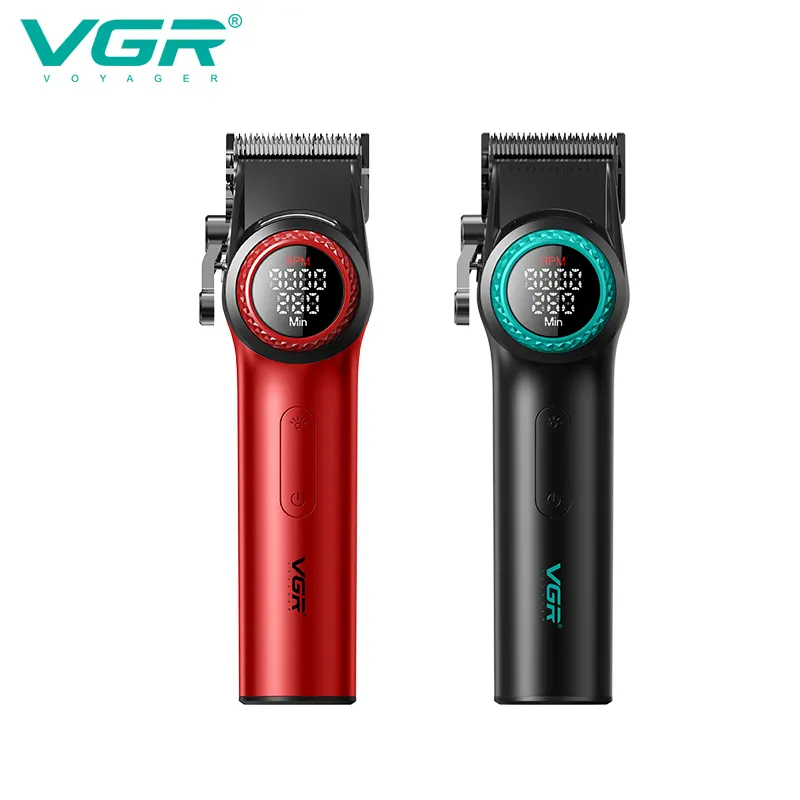 Vgr001 Best Selling Beard Trimmer Hair Waterproof Professional Electric Machine Hair Clipper for Men Cordless
