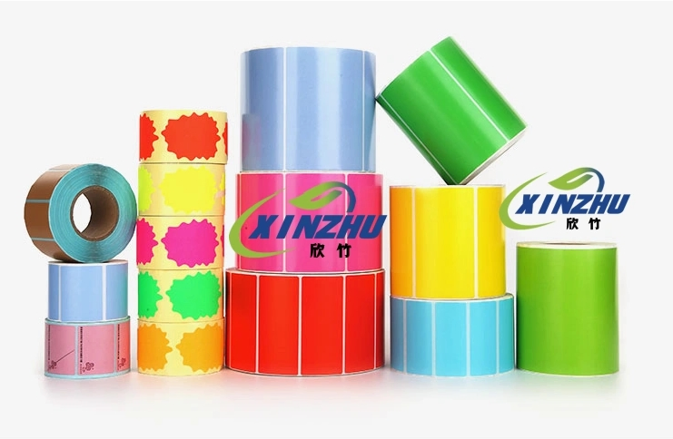 Customized Multi-Color Label Materials - Semi Gloss/Thermal Paper Material Optional - Support Logo Printing