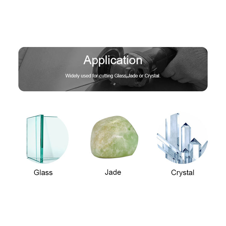 Glass Cutting Disc 125mm Ultra-Thin Diamond Saw Blade Grinding Glass Cutting Disk