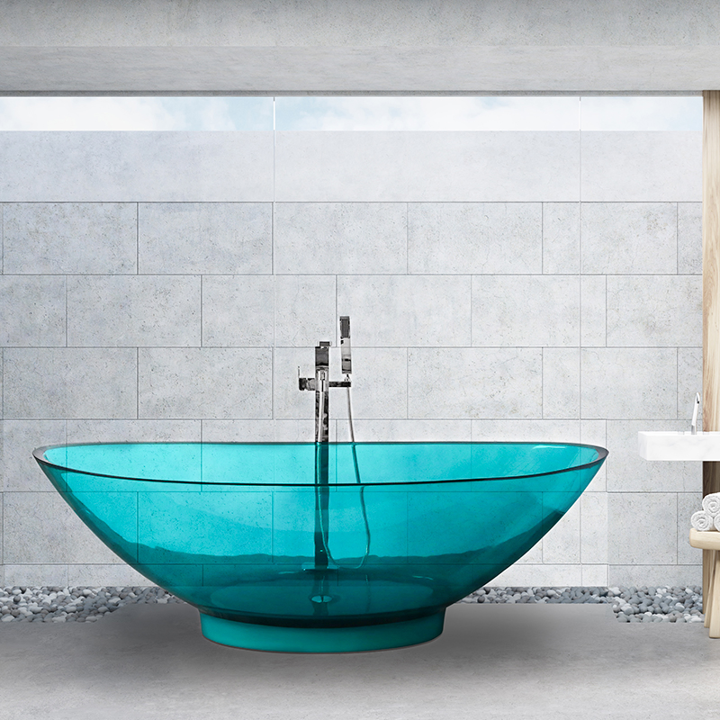 Top Quality Small Acrylic Corner Bath Stone Pedestal Sink Bathtub Faucet Skidproof Infrared Sauna Freestanding Gray Soaking Bathtub Semi Freestanding Soak But