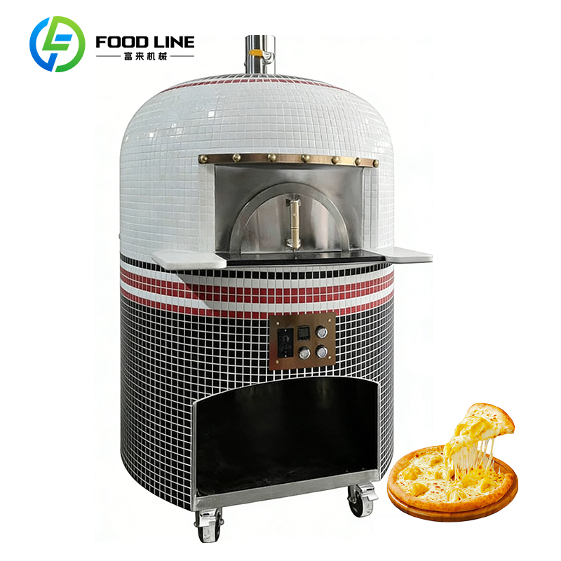 Woodfire Natural Bakery Small Countertop Ceramic Dome Home Pizza Oven